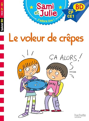 Download J'apprends à lire avec Sami et Julie BD : Le voleur de crêpes ? PDF