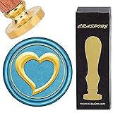 CRASPIRE Wedding Sealing Wax Stamps Love Heart Wax