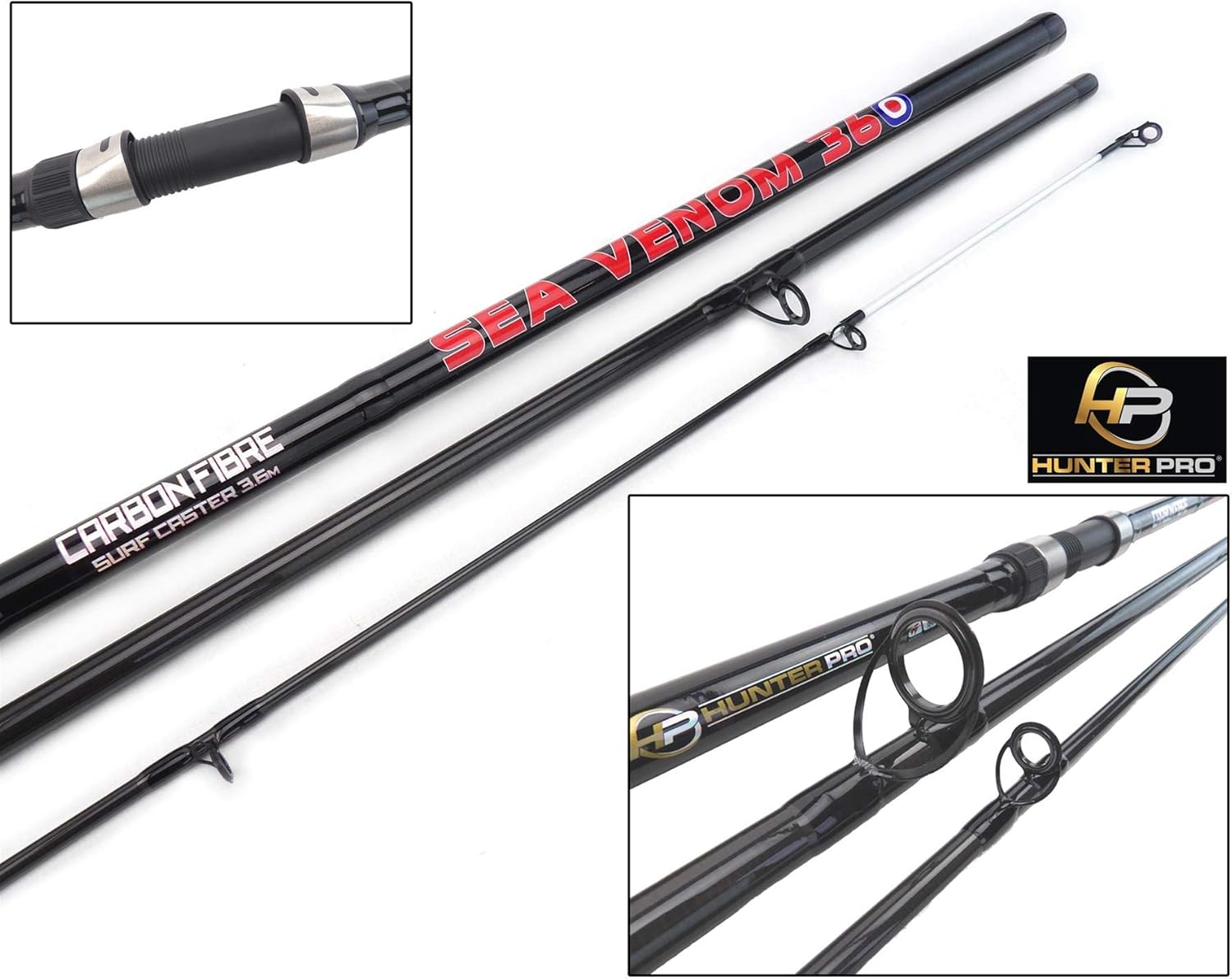 surfcaster rod and reel