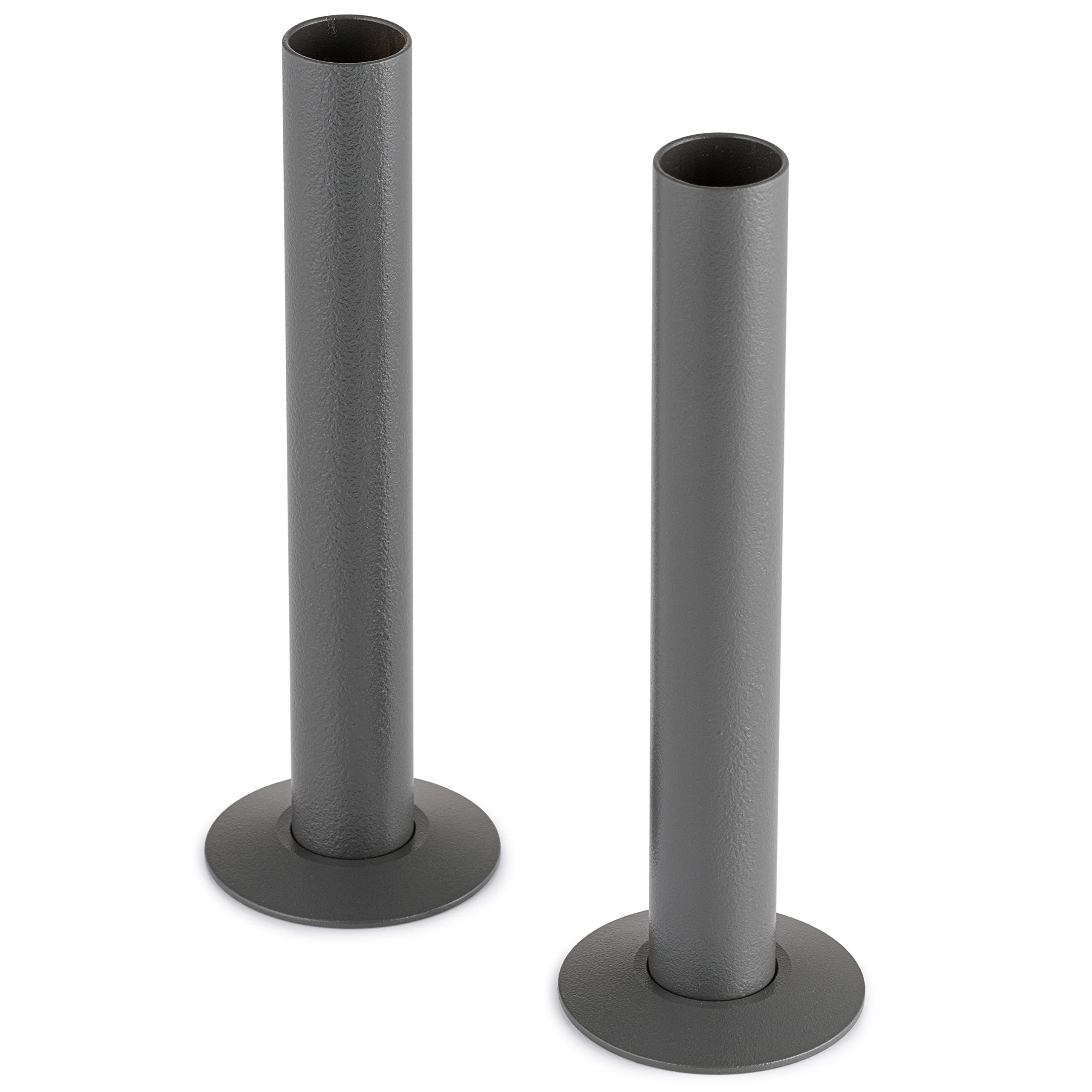 Sandy Beach Anthracite Grey Radiator Pipe Covers (130mm x 18mm)