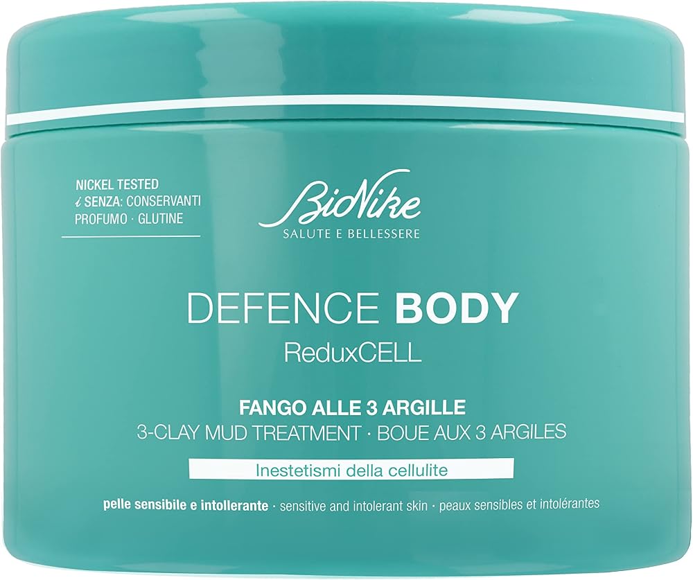 Bionike Defence Body Mud 3 Clays Sculpt 500g Anti-Cellulite Cream for Women