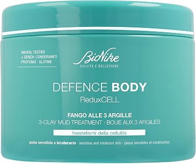 Bionike Defence Body Mud 3 Clays Sculpt 500g Anti-Cellulite Cream for Women