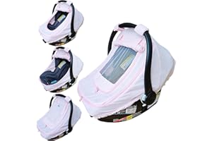 HippoBaby Car Seat Cover for Babies with 100% Cotton Muslin Material | Breathable Car Seat Covers for Babies | Infant Car Seat Canopy for Boys and Girls | Baby Must Haves (Light Pink)