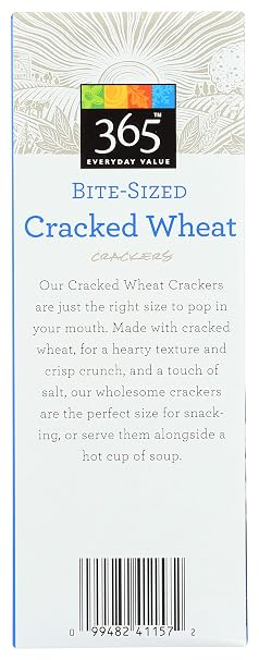 365 everyday value cracked Wheat crackers (099482411572)
