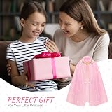 ACWOO Princess Cape for Girls Colorful Crown Set Dress Up Costume view 7