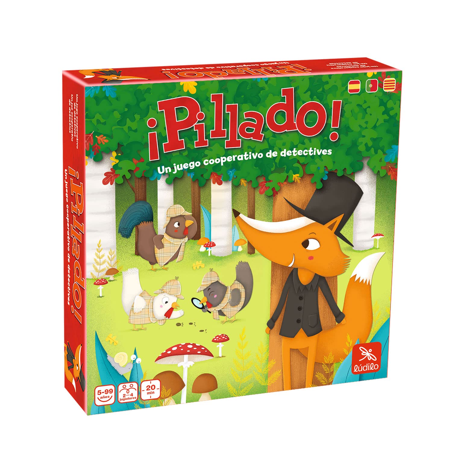 Ludilo - Board Games for Children 5 Years or More | Educational Games for Children 5 Years | Cooperative Board Game | Children's Games | Games for Children