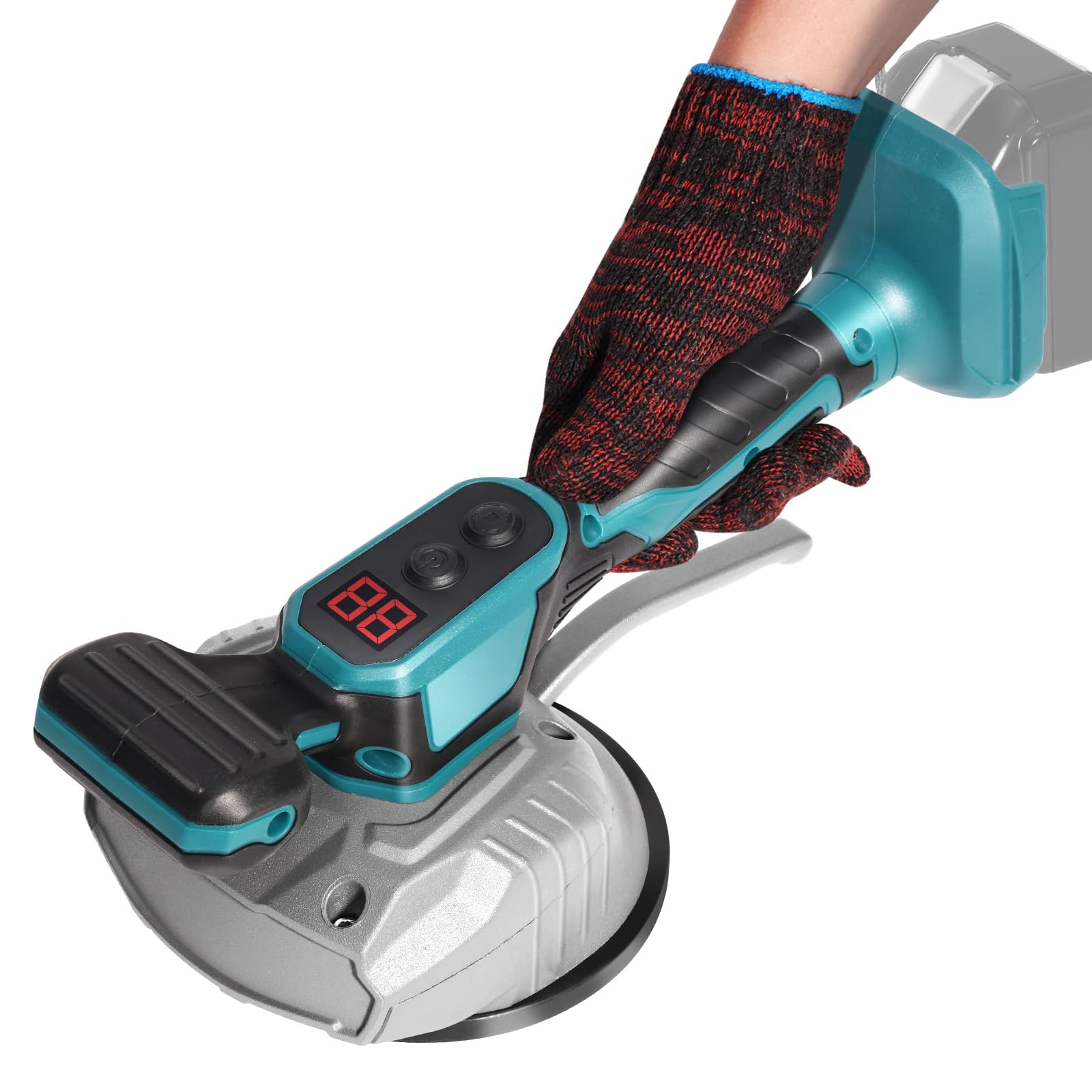 Photo 1 of (item sold for parts) LAKIX Cordless Tile Vibration Tool, Tile Vibration Leveling Machine for Makitta 18V Battery, 8 Speeds Adjustable Suction Cup