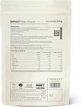Myprotein Impact Whey Protein Banana 2.5 kg Premium Protein Supplement view 3
