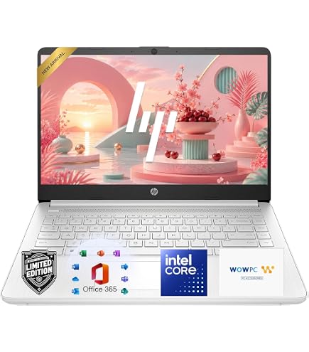 Amazon.com: HP 14 Laptop, Intel N150 Processor, 4GB DDR5 RAM