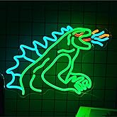 RXXXTRXQ Monster Neon Sign Dinosaur Neon Signs for Wall Decor LED USB Monster LED Monster Wall Art for Bedroom Neon Light Sign for Bedroom Game Room Bar Party Club Man Cave Decoration