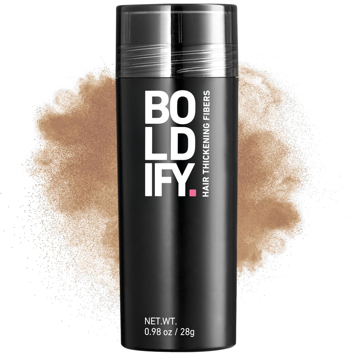 Photo 1 of BOLDIFY Hair Fibers (28g) - Fill In Thinning and Fine Hair for an Instantly Fuller, Thicker Look - 14 Shades for Women & Men - Dark Blonde