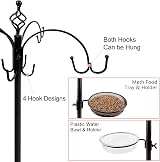 Urban Deco Deluxe Bird Feeding Station Kit with 6 Hooks & 6 Feeders view 3