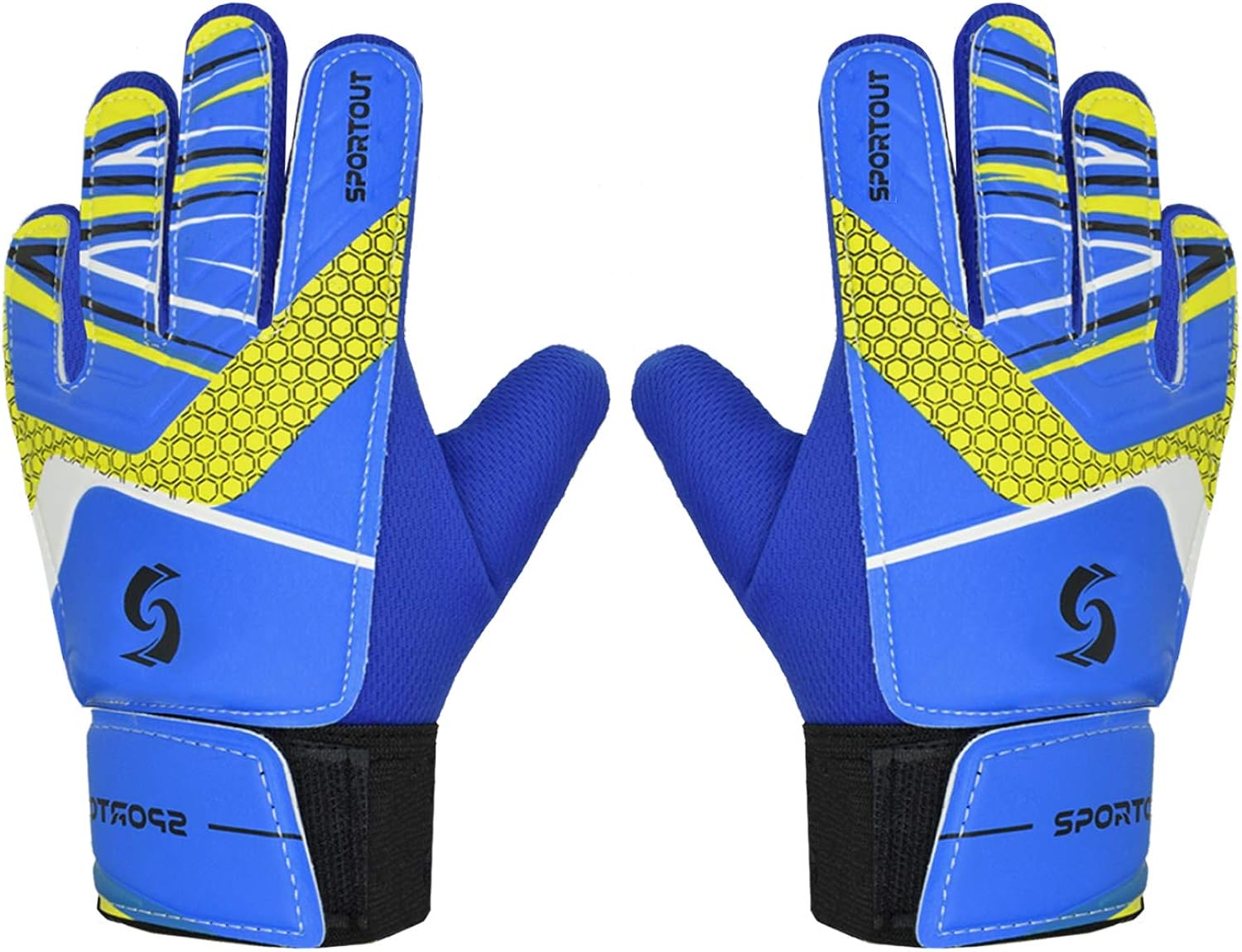 Sportout Kids Junior Goalkeeper Gloves, Boys and Girls Training Gloves