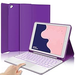 iPad 9th Generation Case with Keyboard 10.2 inch, 7