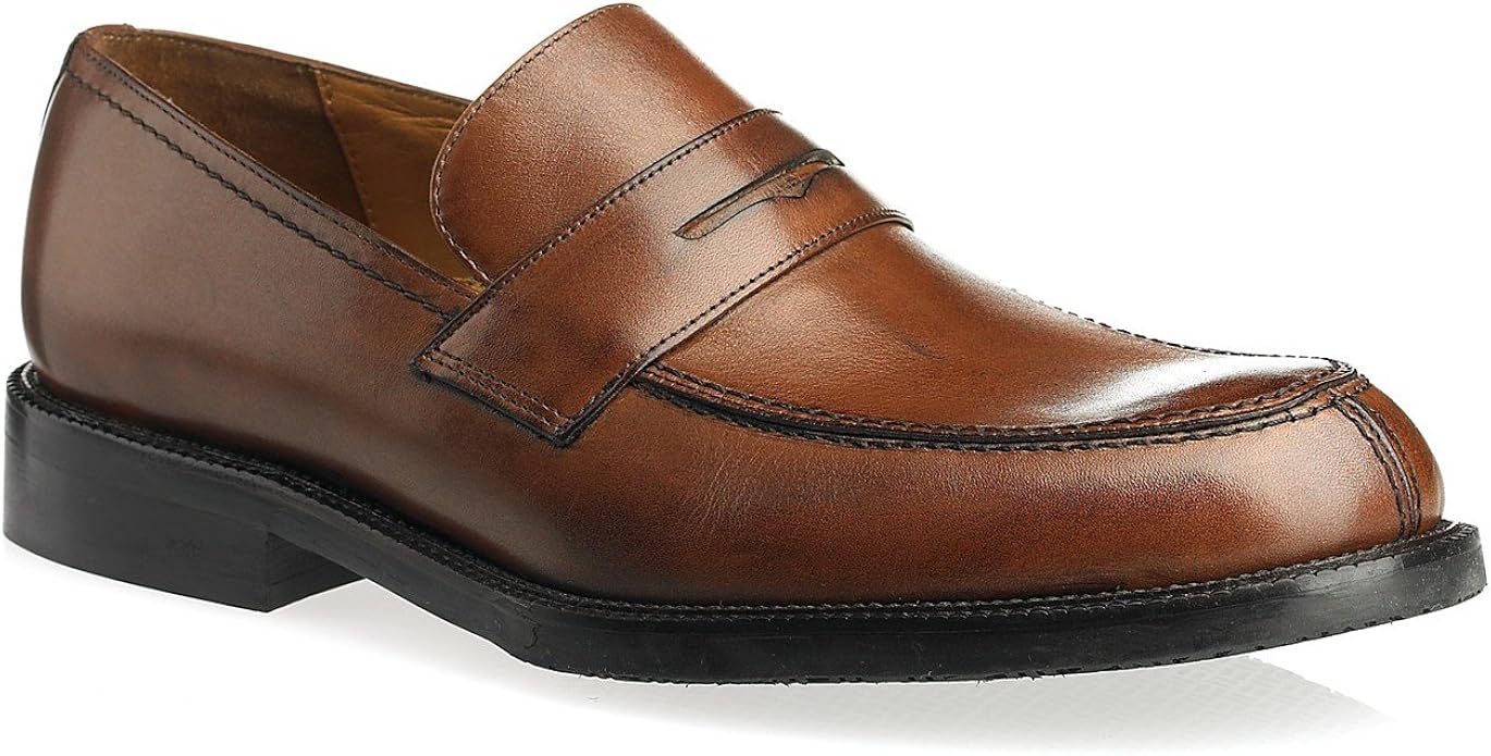 Bostonian Men's Truro Penny Loafer, 8w, Black Loafers & SlipOns