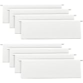 4" Dryer Vent Covers Panel, 8-Pack UV-Resistant Exterior Wall Vent Hood | UV-resistant plastic. Fits 4" dryer ducts. Louvered, blocks backdrafts. Tool-free. 8-pack for backup or multi-unit.