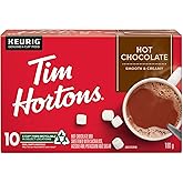 Tim Hortons Original Hot Chocolate, Single Serve Keurig K-Cup Pods, 10 Count
