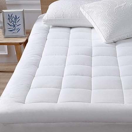 Amazon Com Oaskys King Mattress Pad Cover Cooling Mattress Topper