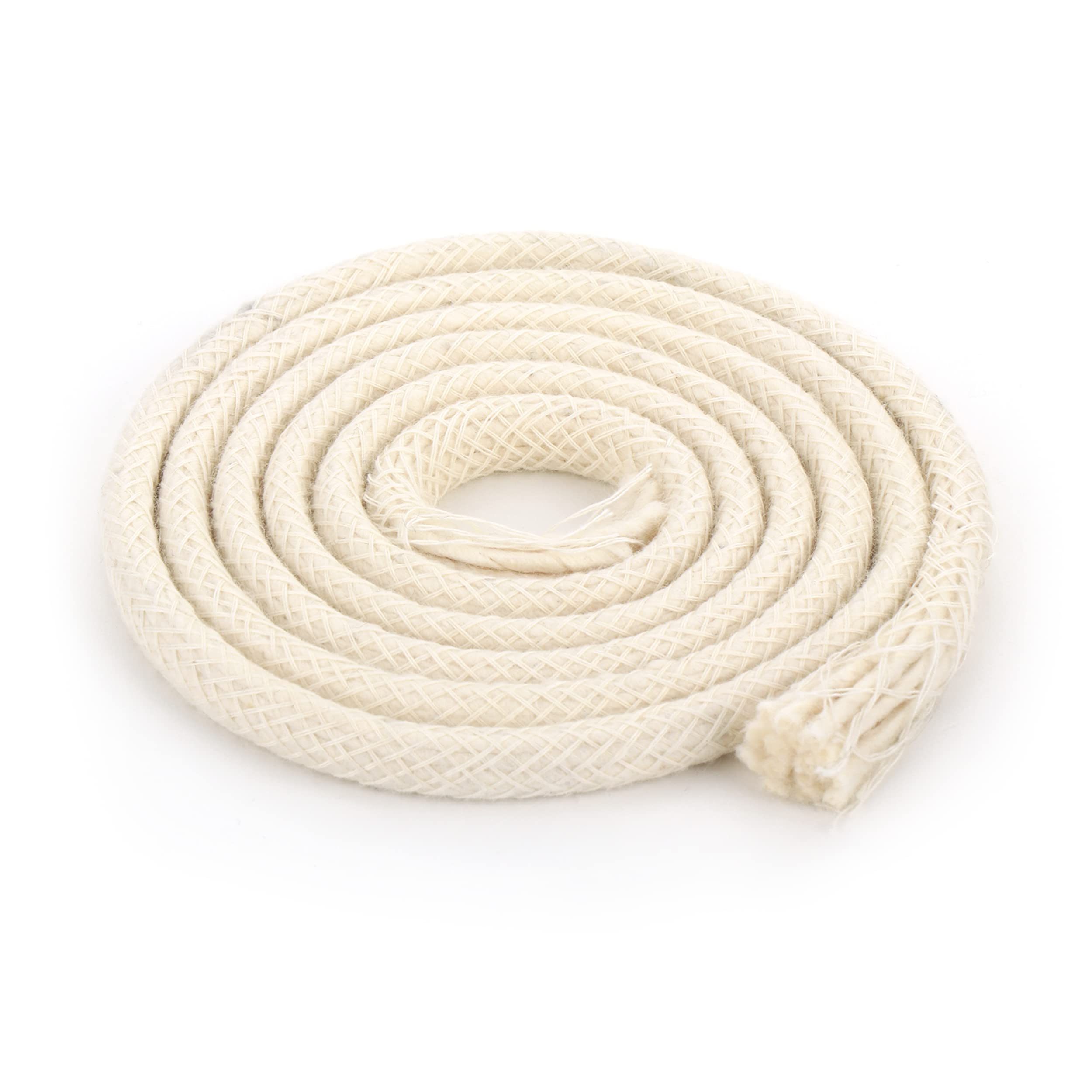 NKlaus 10 meter replacement wick garden wick 8mm for garden torch bamboo torch oil lamp round wick 1285