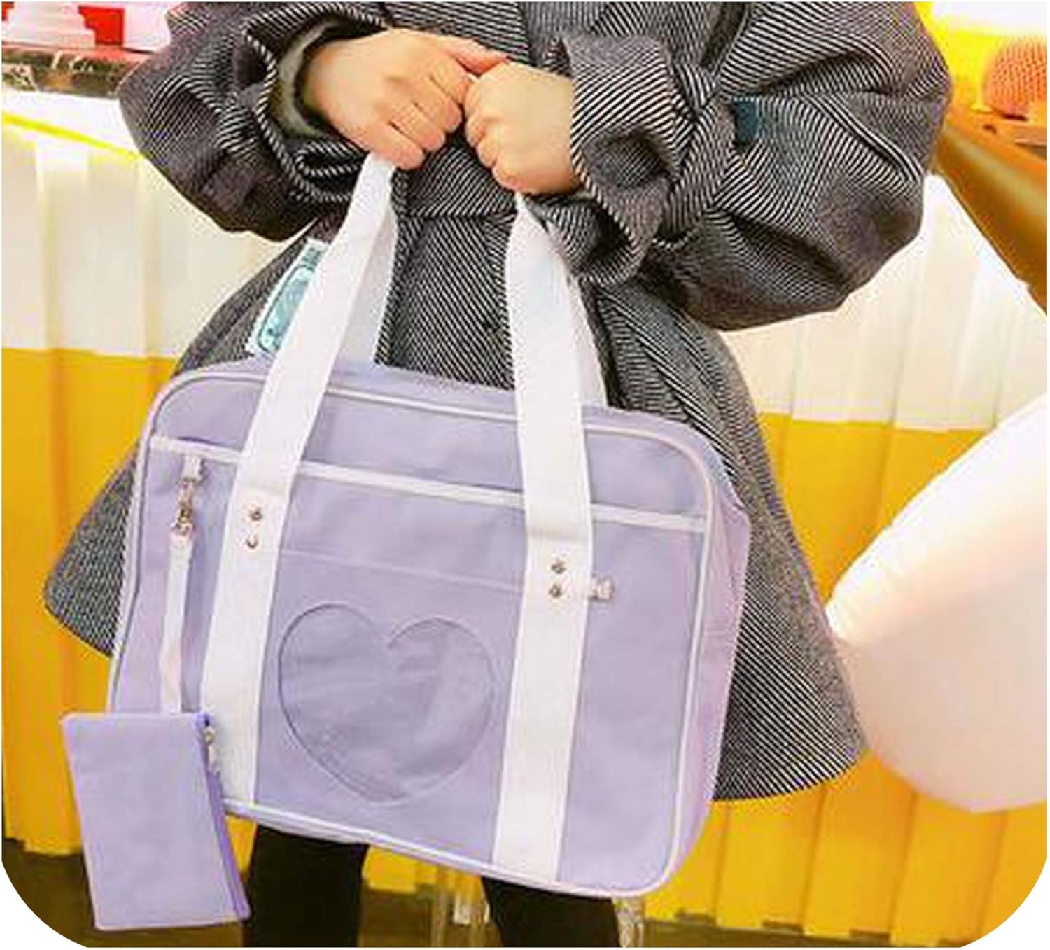 Travel Shoulder School Bags For Women Girls Canvas Large