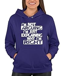 Go All Out X-Large Purple Mens I'm Not Arguing I'm