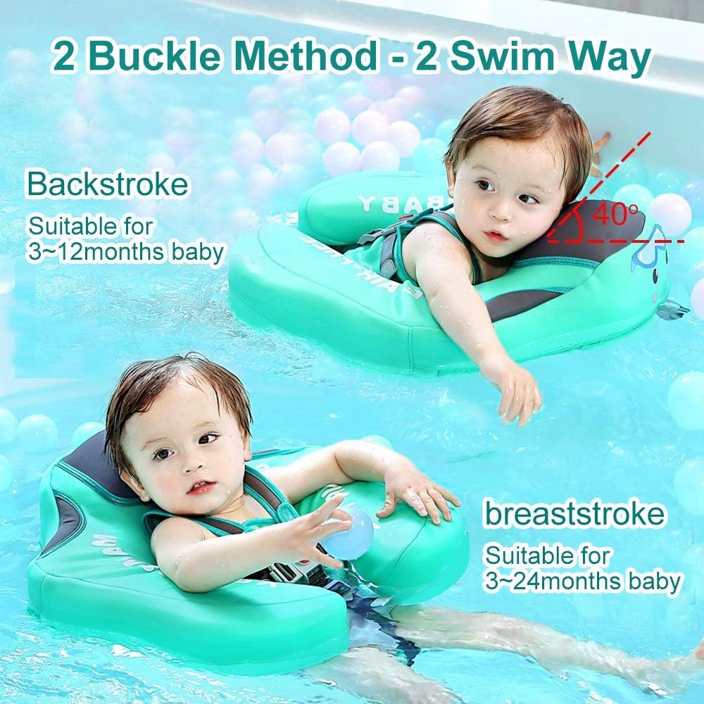 heccei baby swim float with canopy