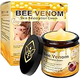 Bee Venom Skin Treatment Cream, Moisturizing Firming Wrinkle Removal Anti-Aging Bee Venom Skin Restoration Comprehensive Cream. (1 Pcs)