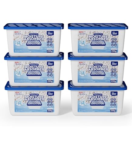 Bolsas Deshumidificadoras Reutilizables - 2 X 800g Con Indicador Visual - Para Coche, Armario Y Hogar - Incluye Base Antideslizante