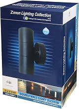 Long Life Lamp Company Black Stainless Steel Up Down Outdoor Wall Light IP65 view 8