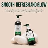 The Body Shop Edelweiss Liquid Peel 100ml Gel-Peel Exfoliator All Skin Pollution view 2
