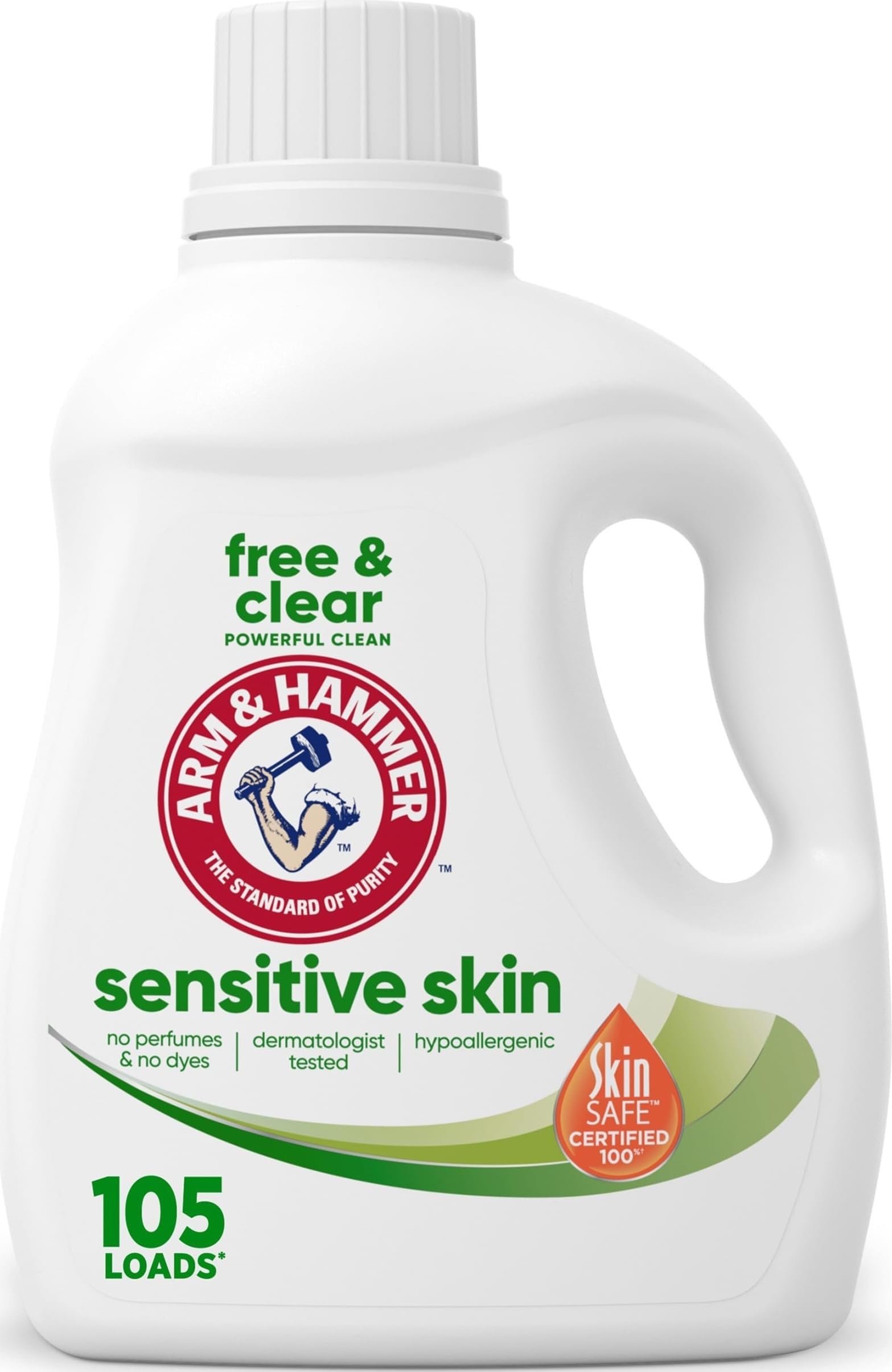 ARM & HAMMER Sensitive Skin Free & Clear Liquid Laundry Detergent