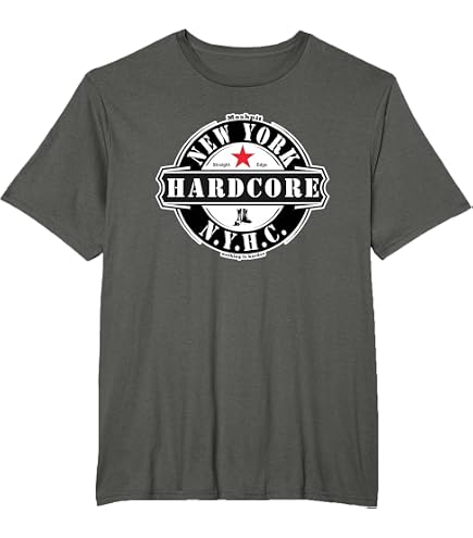 Amazon.com: Hardcore Hxc Shirt NYHC Hardcore Punk T-Shirt