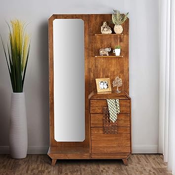 HomeTown Sterling Solidwood Dresser with Mirror