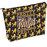 PWHAOO Sorority Makeup Bag Pretty Poodle Cosmetic Bag Sorority Gift (Pretty Poodle- B1