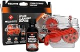 WELDTITE Chain Cleaning Machine for Bikes with Biodegradable Citrus Degreaser