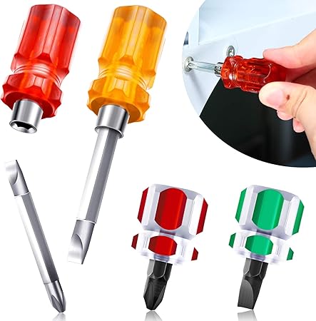 4 Pieces Ensemble De Tournevis Pour Machine A Coudre Y Compris Mini Tournevis Courte A Tete Plate Tournevis Cruciforme Et Tournevis 2 En 1 Amazon Fr Bricolage