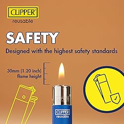Clipper - Classic Large Reusable Lighter - Iconic