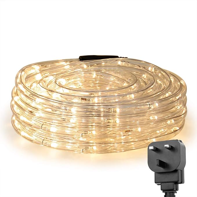 LE Outdoor Rope Lights, Linkable, Low Voltage, 10M 240 LED Outside