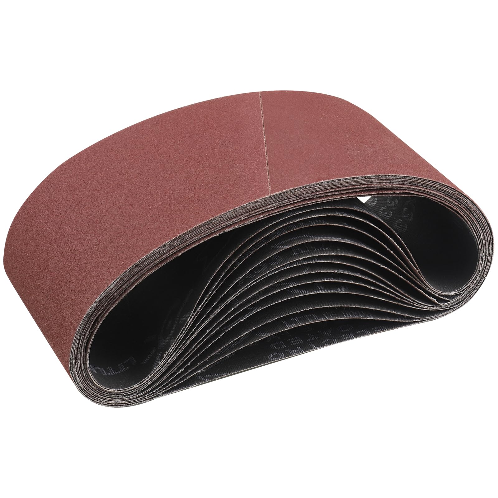 STEBRUAM Sanding Belt 100 x 560 mm,12PCS 240 Grit