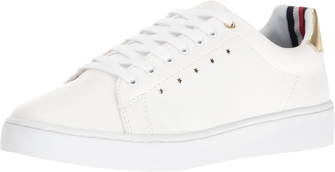 womens white tommy hilfiger trainers