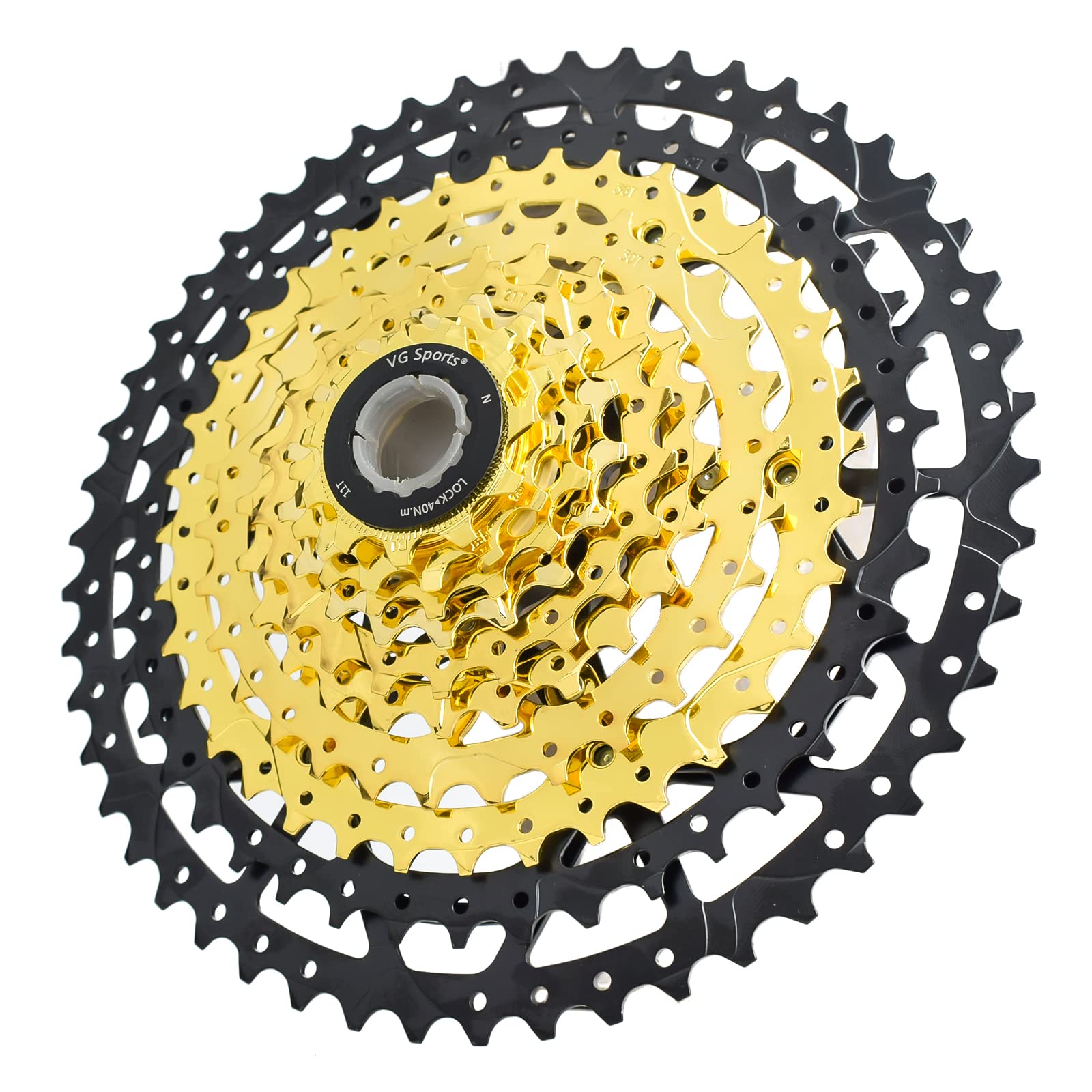 Photo 1 of VG SPORTS 8/9/10/11/12 Speed Ultra-Light Bike Cassette for Mountain Bike 11-40T/11-42T/11-46T/11-50T/11-52T MTB Cassette Lightweight Aluminum Bracket Cassette