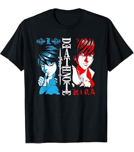 Amazon.com: Ripple Junction Death Note 2 Panels Adult T-Shirt