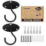 Yzerel Ceiling Hooks for Hanging Plants - Metal