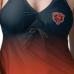 FOCO Women's NFL Team Logo Ladies Bathing Swim Wear