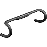 Deda Elementi Zero2 DCR RHM-Evo Drop Handlebar, PoB (Polished on Black), 38cm