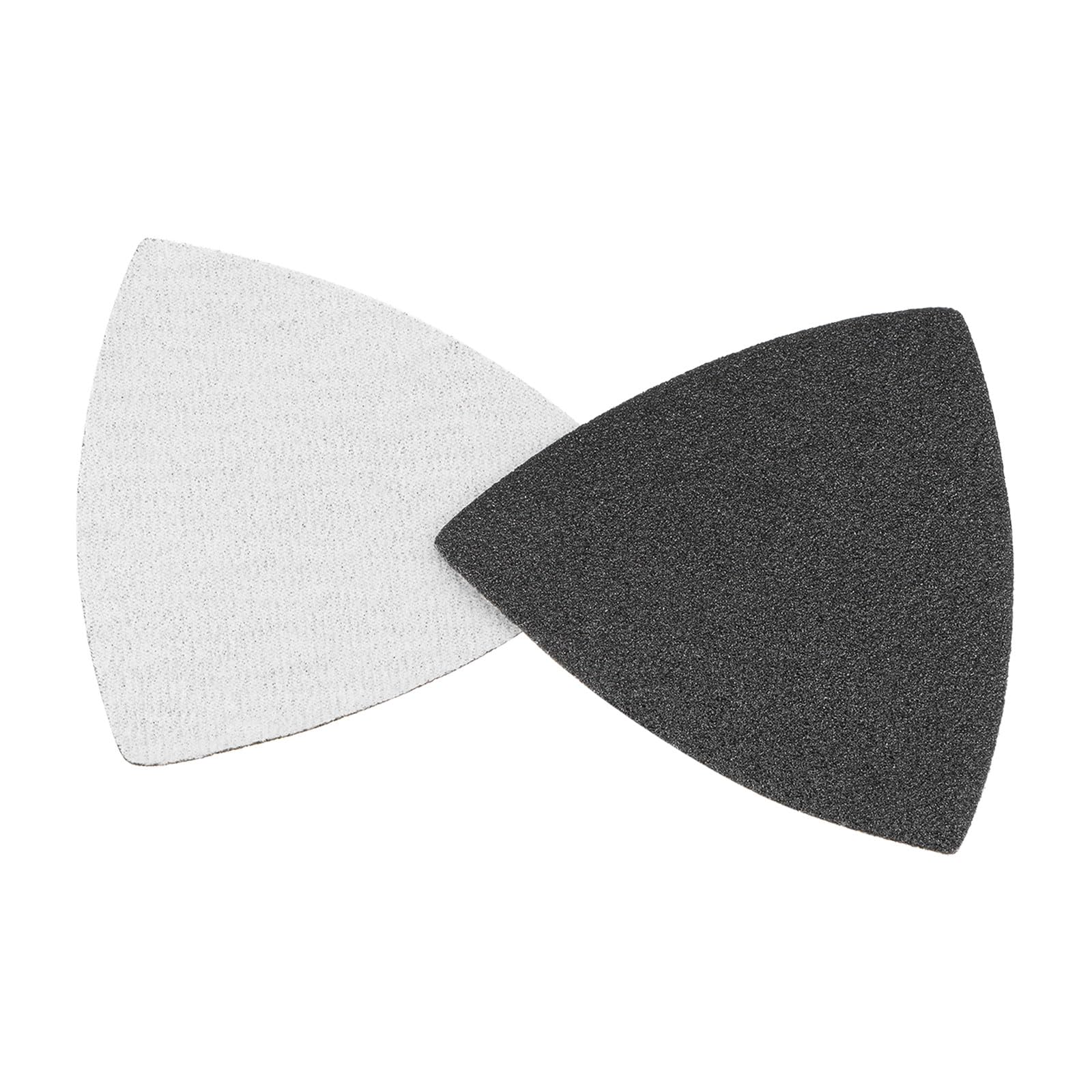 CoCud Hook and Loop Triangle Sanding Pads Oscillating Sand Papers, 3-1/2 Inch 80 Grit Silicon Carbide Triangular Sandpapers, 30 Pieces