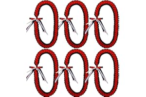 AUECOOME Graduation Leis 2024 Graduation Ribbon Lei graduation necklace Graduation Leis Class of 2024 Graduation gift Braided necklace for men and women party accessories