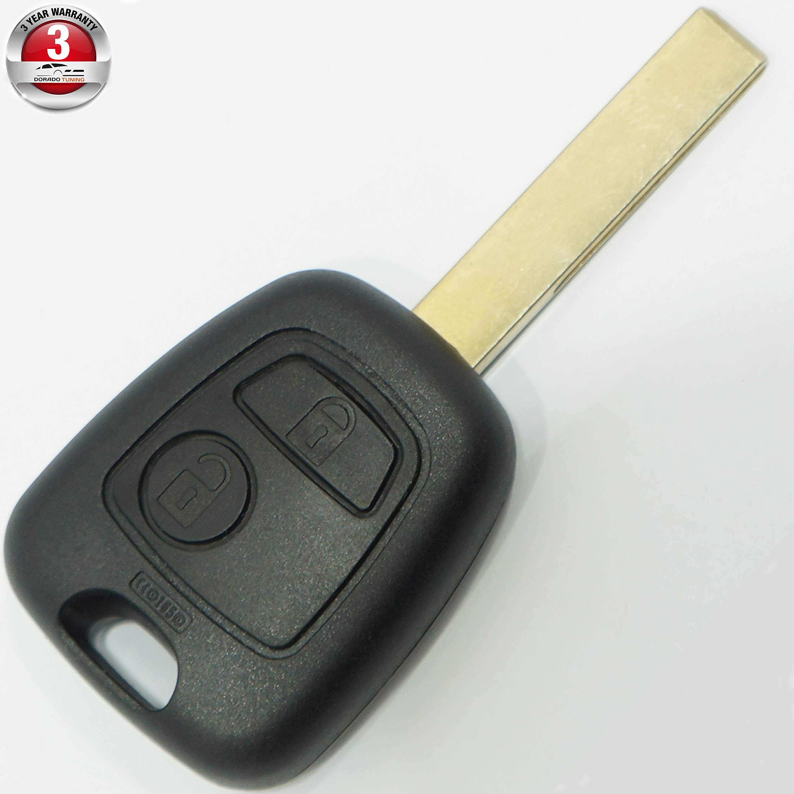 [DTi MSA1041-54] DoradoTuning Car Replacement 2 Button Remote Fob Flip Key Case / ◆ 107 ◆ 206 ◆ 207 ◆ 306 ◆ 307 ◆ 406 ◆ PARTNER