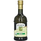 Colavita Organic Extra Virgin Olive Oil, Glass Bottle, 500 milliliters [packing may vary]