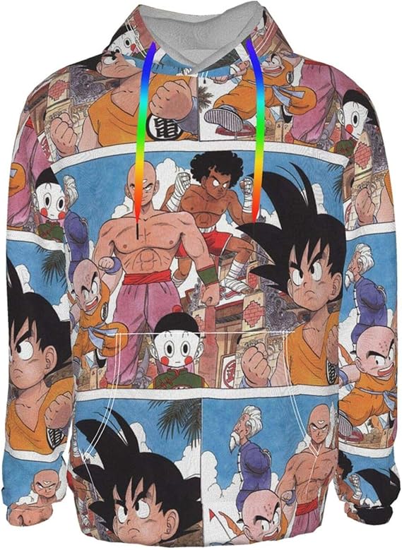 Amazon Co Jp 春 秋 冬 ドラゴンボール3 メンズ 長袖 パーカー 厚手 Tシャツ面白い図案 デザイン カジュアル ファッション プルオーバー パーカー スポーツウェア 男女兼用 服 ファッション小物